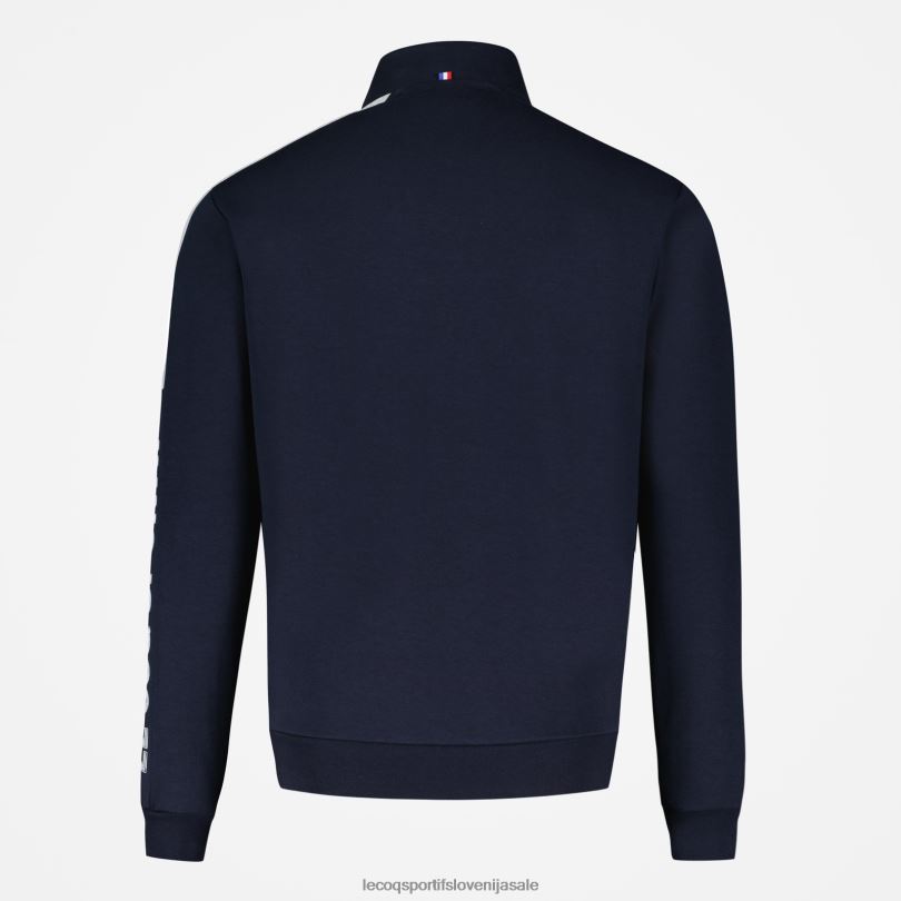 moški oblačila Le Coq Sportif modra jopa z zadrgo 60J4R459