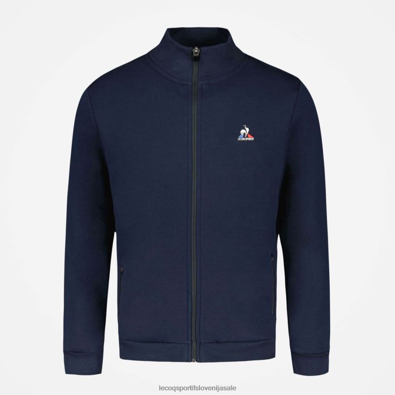 moški oblačila Le Coq Sportif modra jopa z zadrgo 60J4R50
