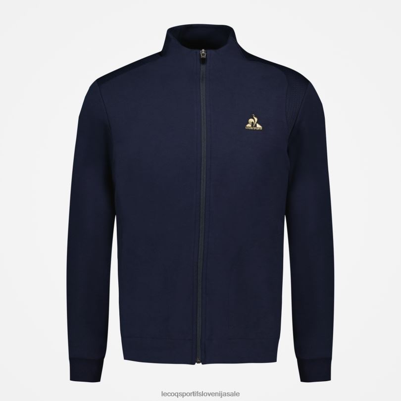 moški oblačila Le Coq Sportif modra jopa z zadrgo 60J4R71