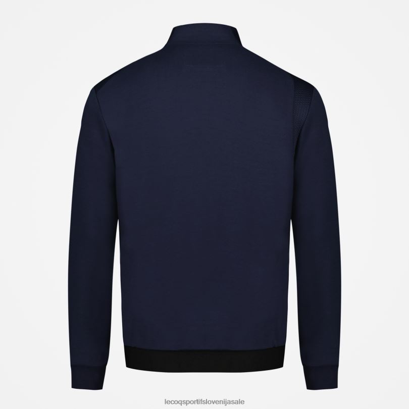 moški oblačila Le Coq Sportif modra jopa z zadrgo 60J4R71