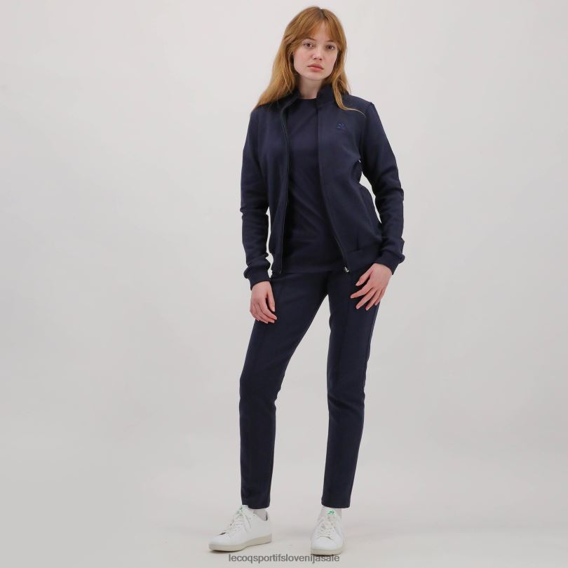 moški oblačila Le Coq Sportif modra jopa z zadrgo 60J4R77