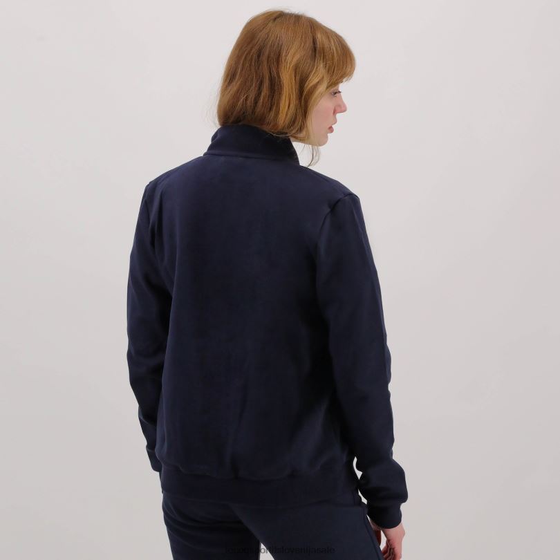 moški oblačila Le Coq Sportif modra jopa z zadrgo 60J4R77