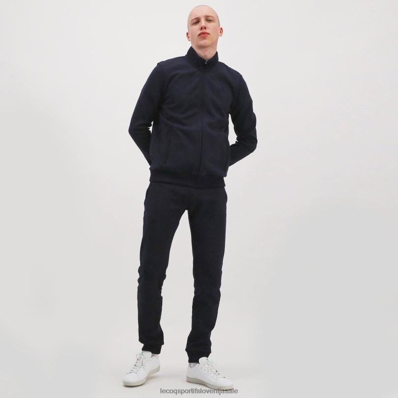 moški oblačila Le Coq Sportif modra jopa z zadrgo 60J4R77