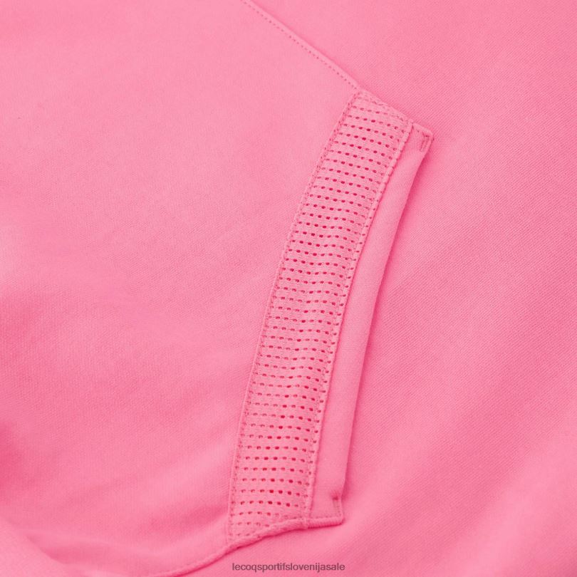 moški oblačila Le Coq Sportif pulover s kapuco roza 60J4R30