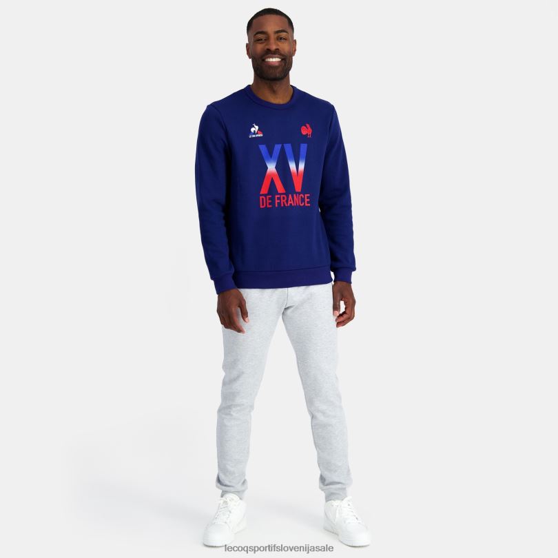 moški oblačila Le Coq Sportif pulover - xv de france modra 60J4R5