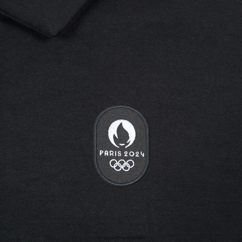 moški oblačila Le Coq Sportif pulover z zadrgo črn 60J4R489