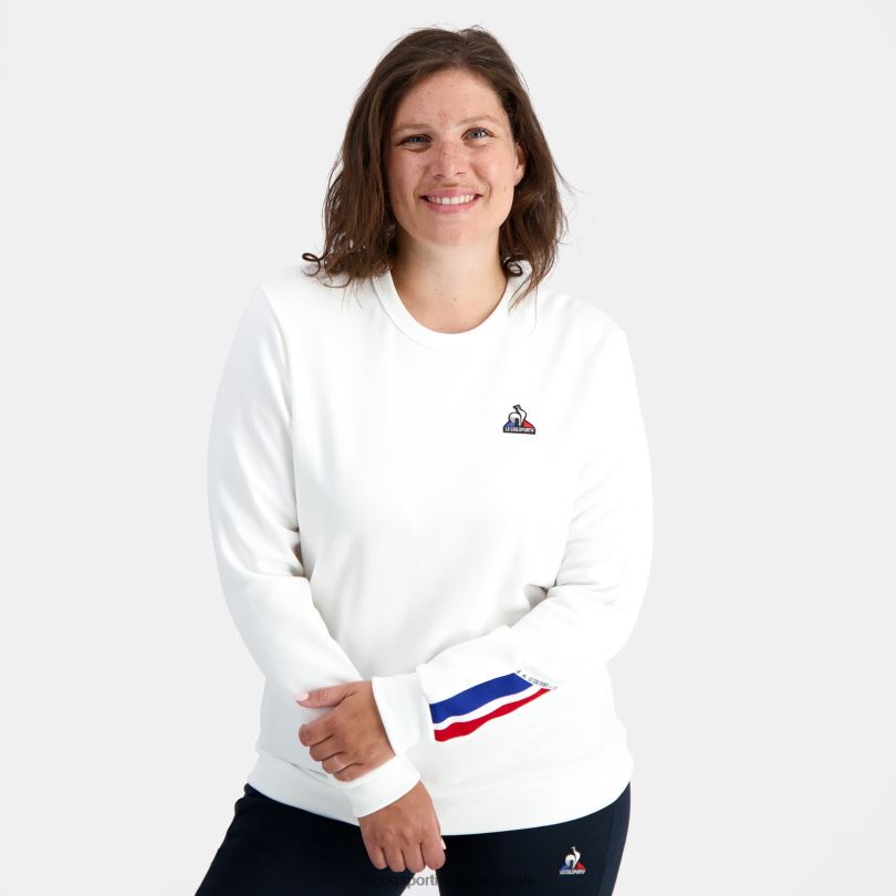 moški oblačila Le Coq Sportif trenirka bela 60J4R1