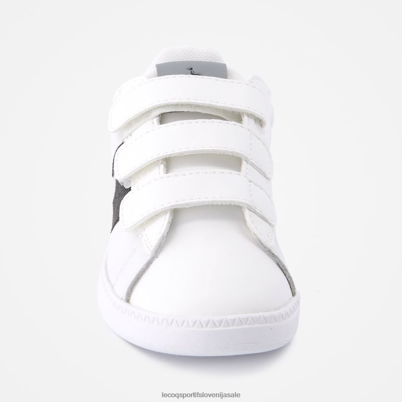 otroci čevlje Le Coq Sportif čevelj Courtclassic 2 toni bela 60J4R686