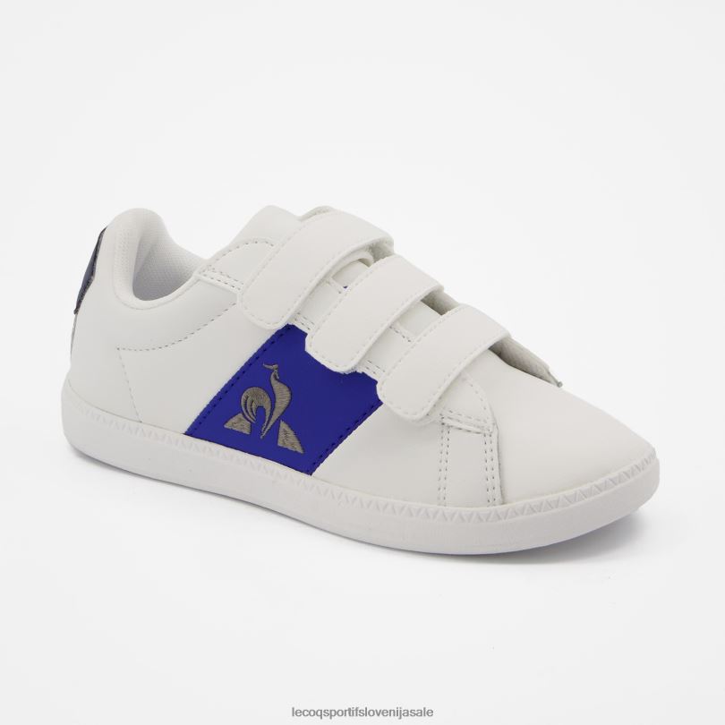 otroci čevlje Le Coq Sportif čevelj Courtclassic bela 60J4R420