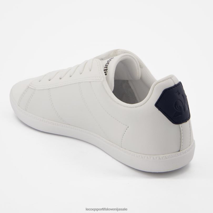 otroci čevlje Le Coq Sportif čevelj Courtclassic Junior bela 60J4R427