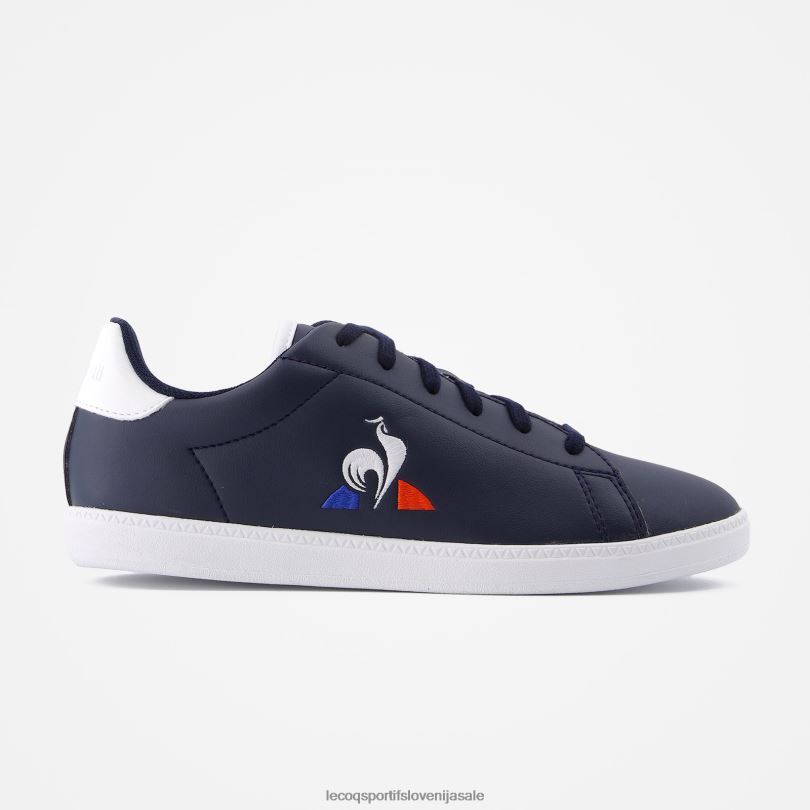 otroci čevlje Le Coq Sportif čevelj Courtset Junior modra 60J4R688