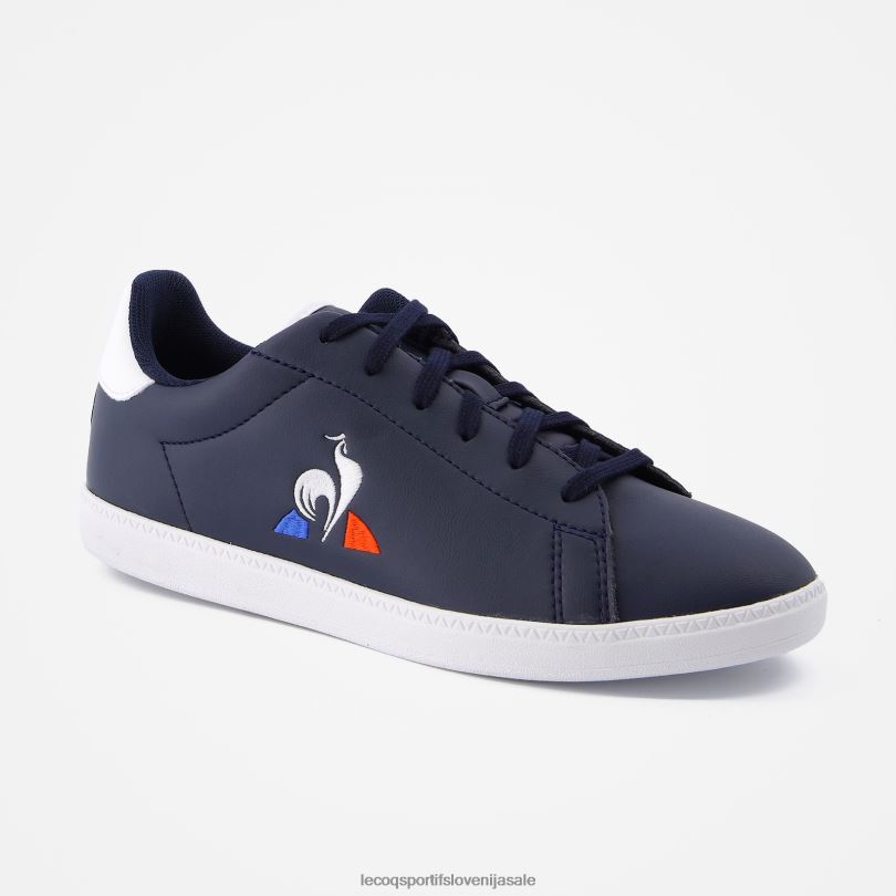 otroci čevlje Le Coq Sportif čevelj Courtset Junior modra 60J4R688