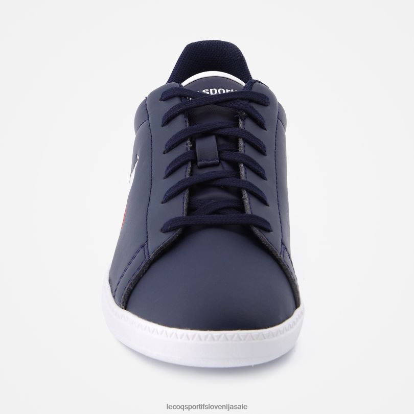 otroci čevlje Le Coq Sportif čevelj Courtset Junior modra 60J4R688