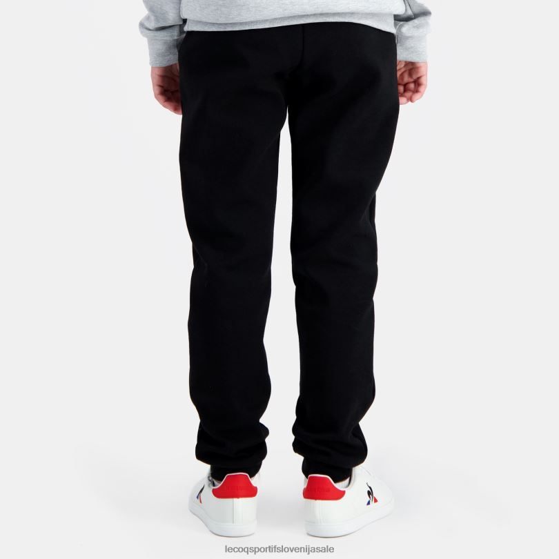 otroci oblačila Le Coq Sportif hlače črne 60J4R411