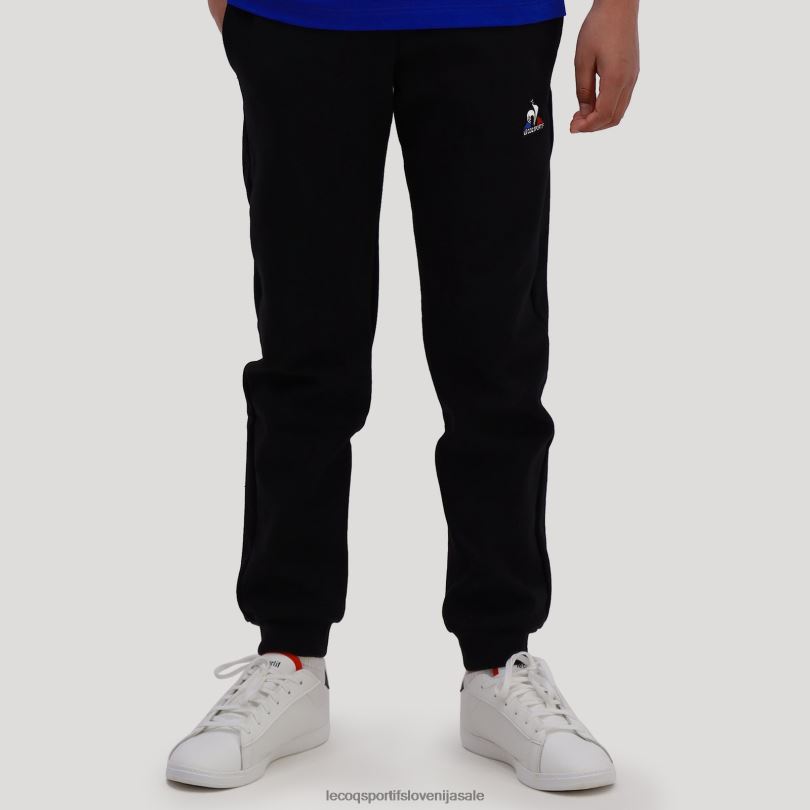 otroci oblačila Le Coq Sportif hlače črne 60J4R667