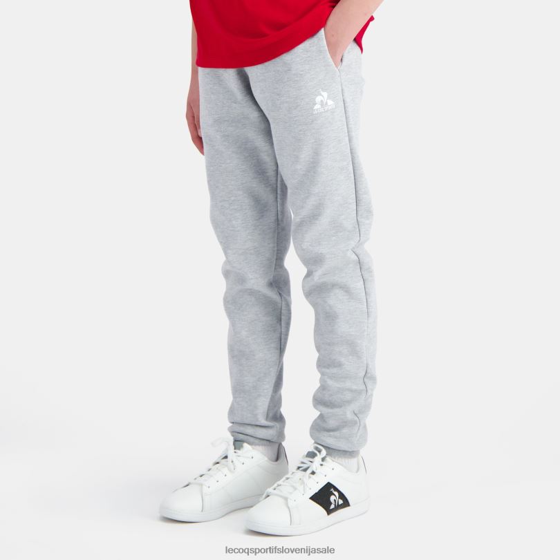 otroci oblačila Le Coq Sportif hlače sive 60J4R408