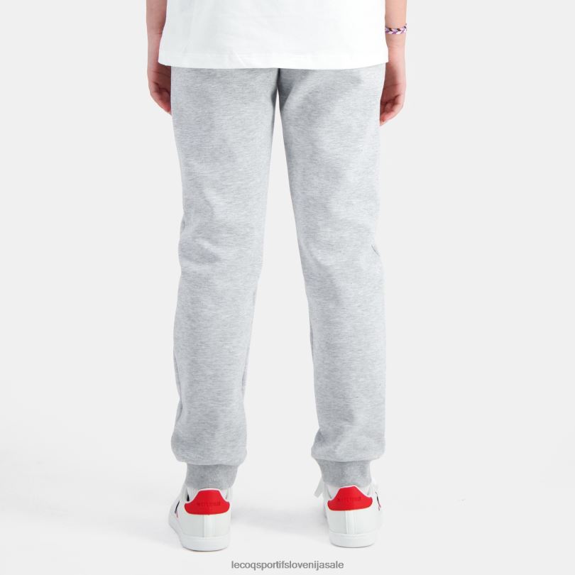 otroci oblačila Le Coq Sportif hlače sive 60J4R410