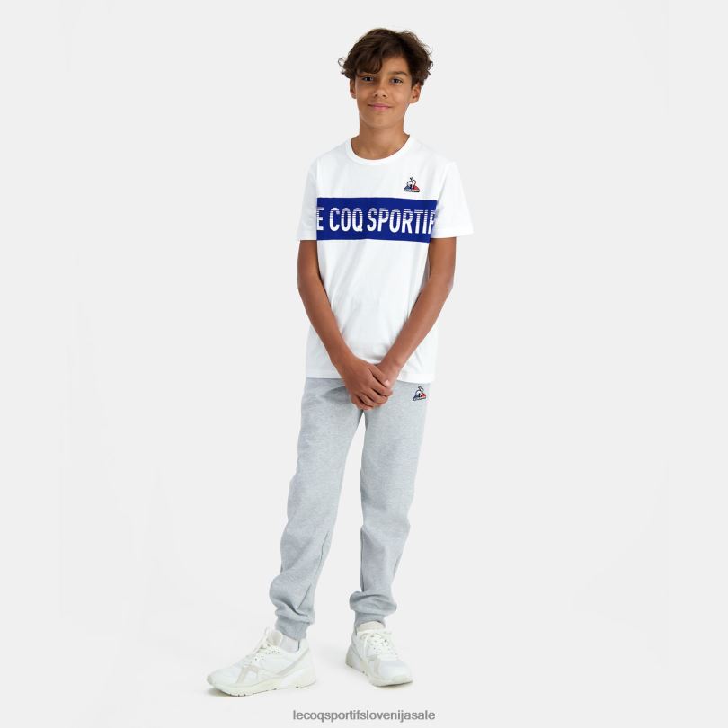 otroci oblačila Le Coq Sportif hlače sive 60J4R665