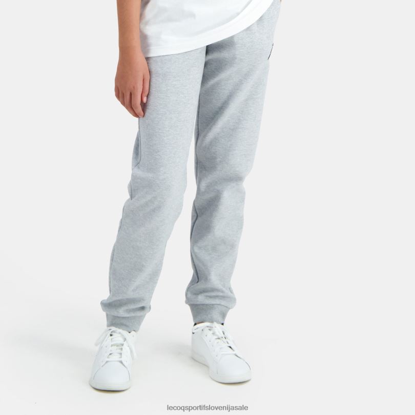 otroci oblačila Le Coq Sportif hlače sive 60J4R665