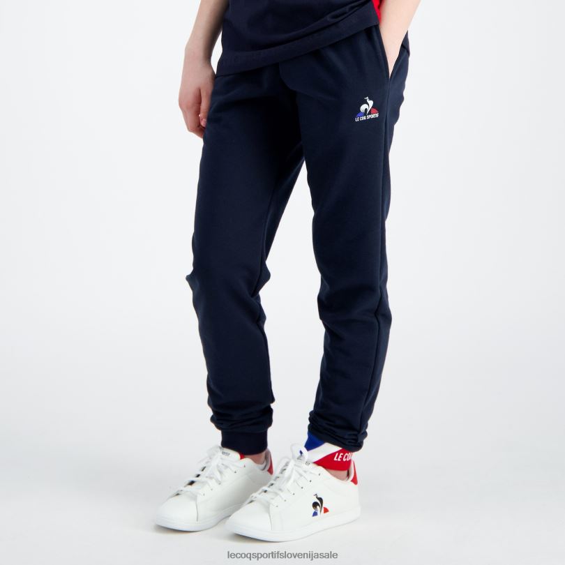 otroci oblačila Le Coq Sportif modre hlače 60J4R404