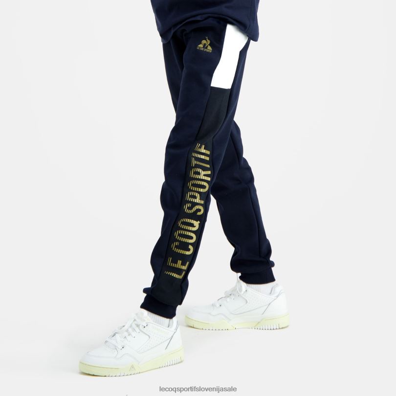 otroci oblačila Le Coq Sportif modre hlače 60J4R637