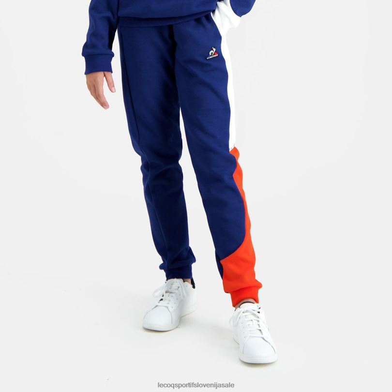otroci oblačila Le Coq Sportif modre hlače 60J4R647