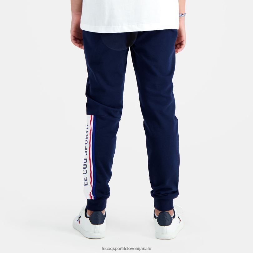 otroci oblačila Le Coq Sportif modre hlače 60J4R652