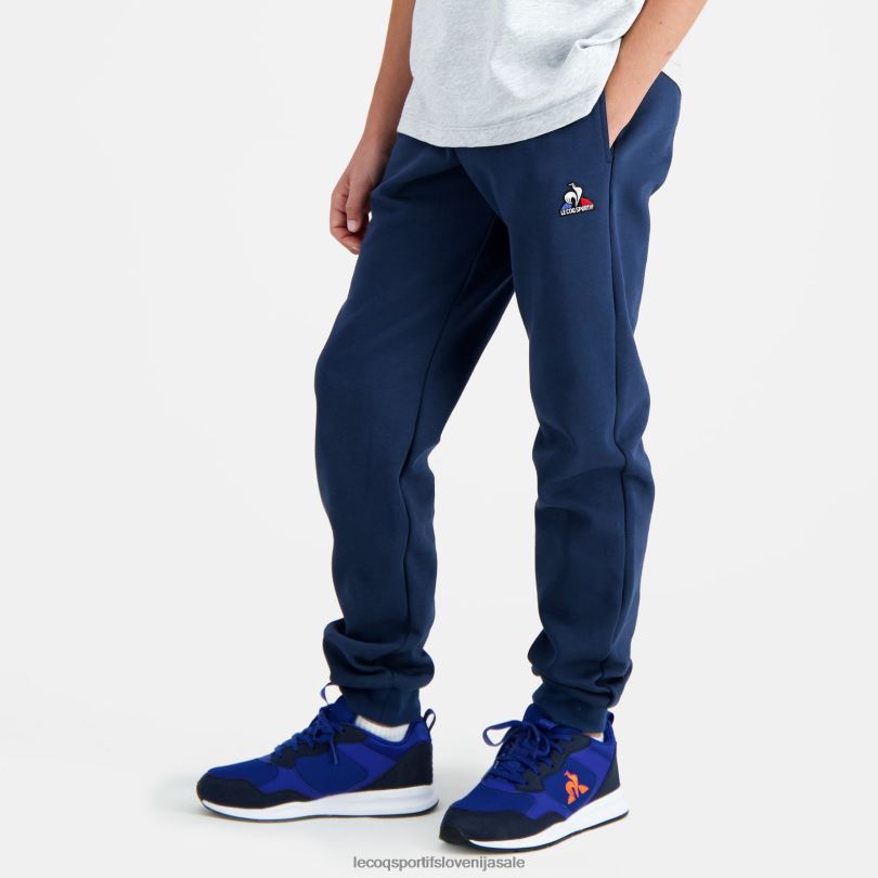 otroci oblačila Le Coq Sportif modre hlače 60J4R666