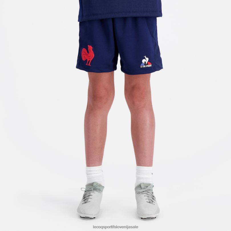 otroci oblačila Le Coq Sportif replika kratka - xv de france modra 60J4R413