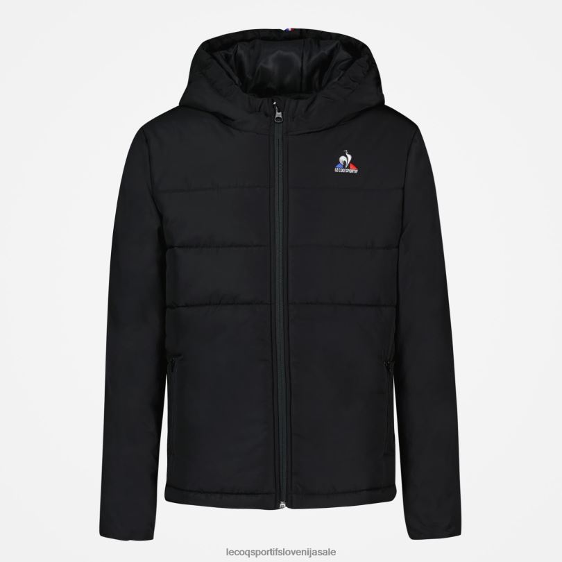 otroci oblačila Le Coq Sportif jakna črna 60J4R658