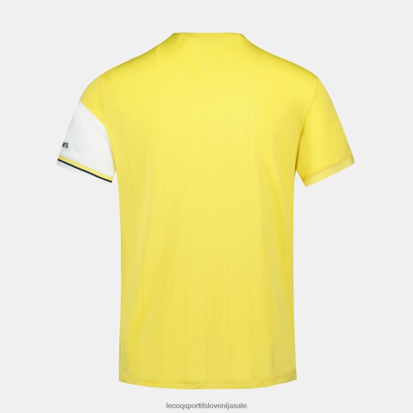 otroci oblačila Le Coq Sportif bela majica 60J4R380