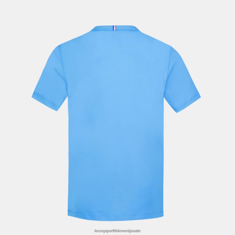 otroci oblačila Le Coq Sportif majica modra 60J4R379