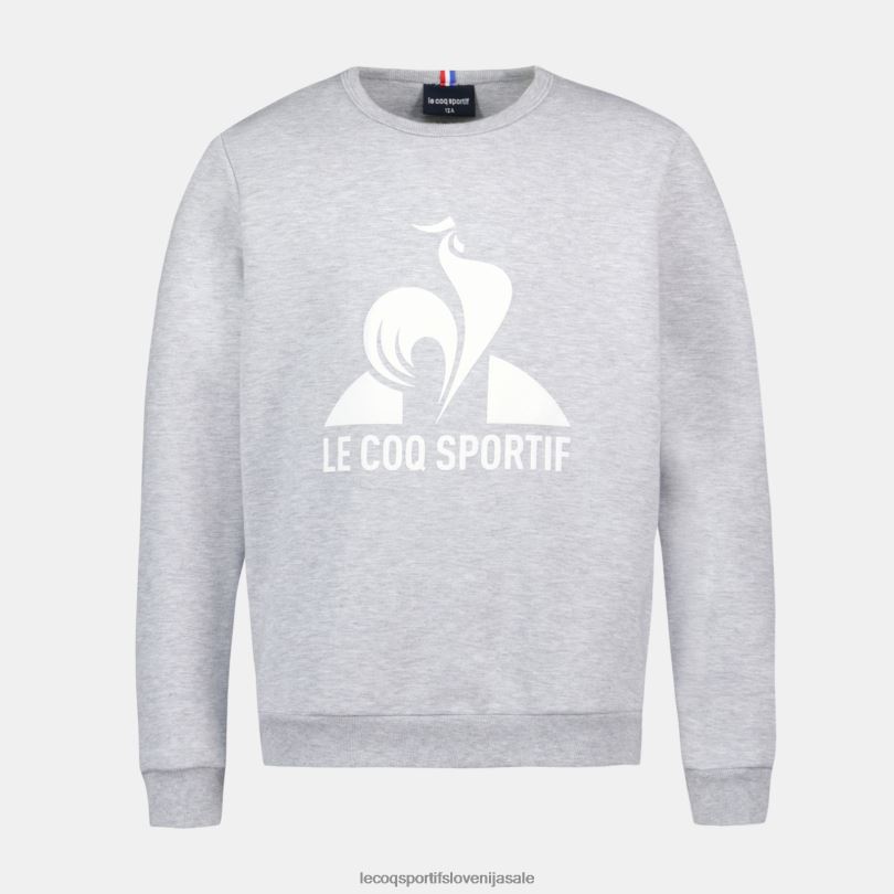 otroci oblačila Le Coq Sportif jopica siva 60J4R397