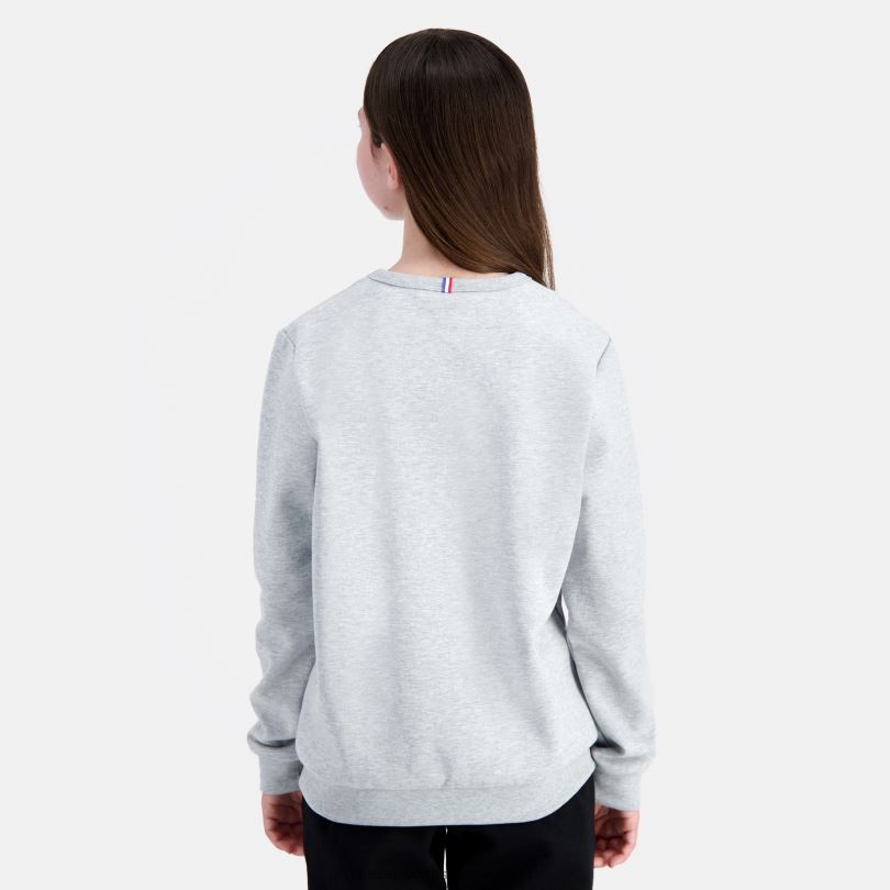 otroci oblačila Le Coq Sportif jopica siva 60J4R397