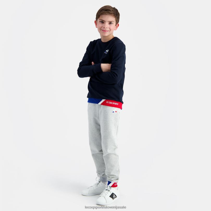 otroci oblačila Le Coq Sportif trenirka modra 60J4R394
