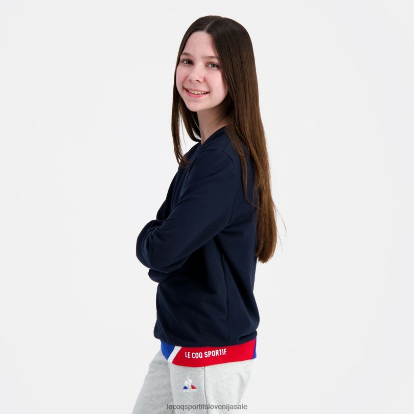 otroci oblačila Le Coq Sportif trenirka modra 60J4R394