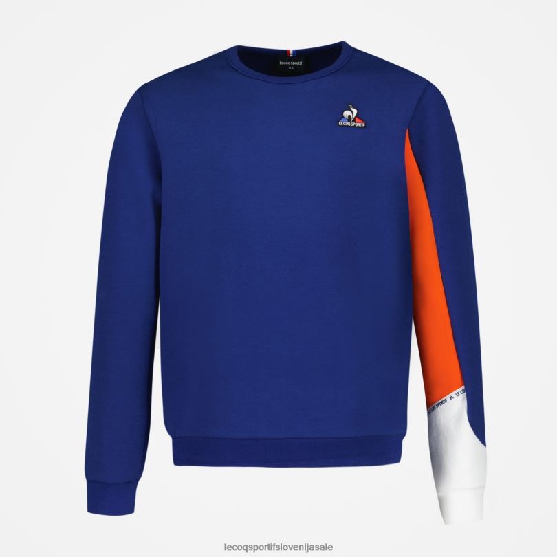 otroci oblačila Le Coq Sportif trenirka modra 60J4R648