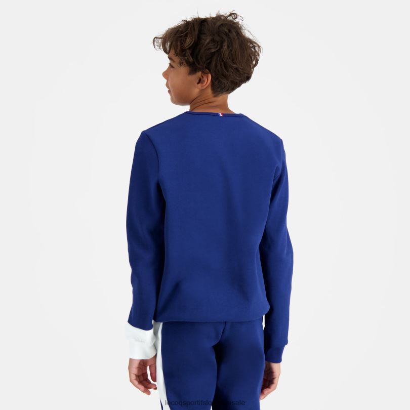 otroci oblačila Le Coq Sportif trenirka modra 60J4R648