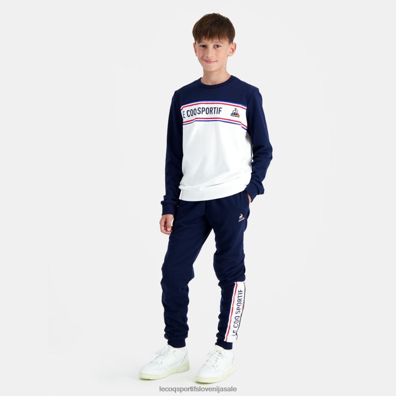 otroci oblačila Le Coq Sportif trenirka modra 60J4R654