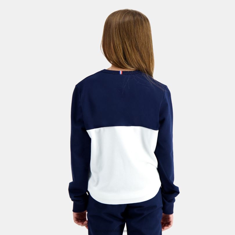 otroci oblačila Le Coq Sportif trenirka modra 60J4R654