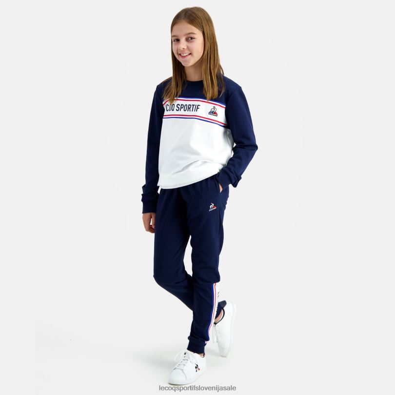 otroci oblačila Le Coq Sportif trenirka modra 60J4R654