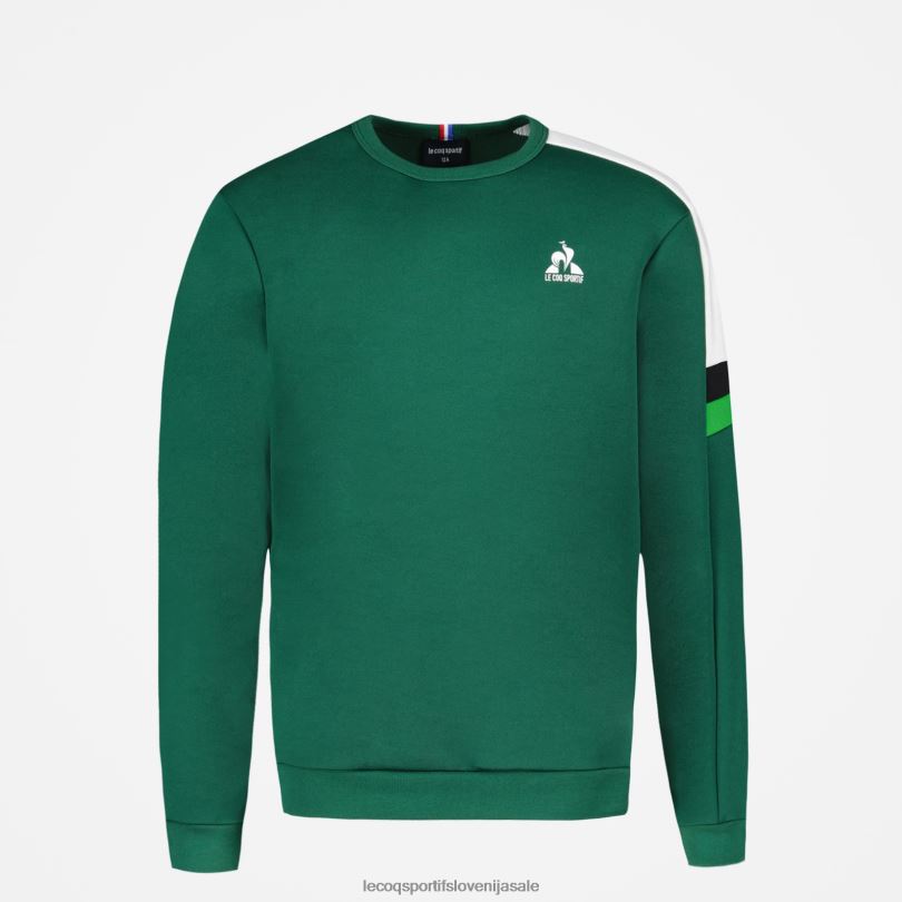 otroci oblačila Le Coq Sportif trenirka zelena 60J4R392