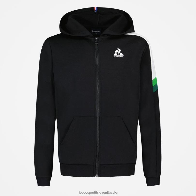 otroci oblačila Le Coq Sportif večbarven pulover s kapuco in zadrgo 60J4R391