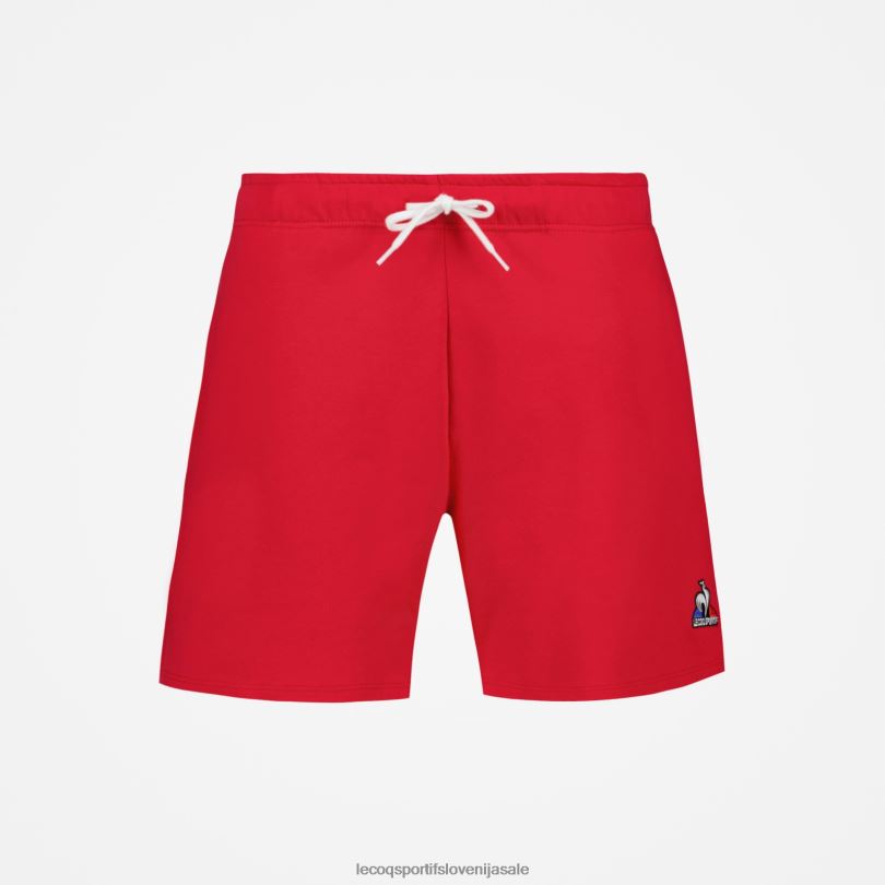 ženske oblačila Le Coq Sportif kratke hlače rdeče 60J4R611