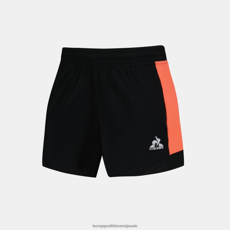 ženske oblačila Le Coq Sportif kratke hlače črne 60J4R332