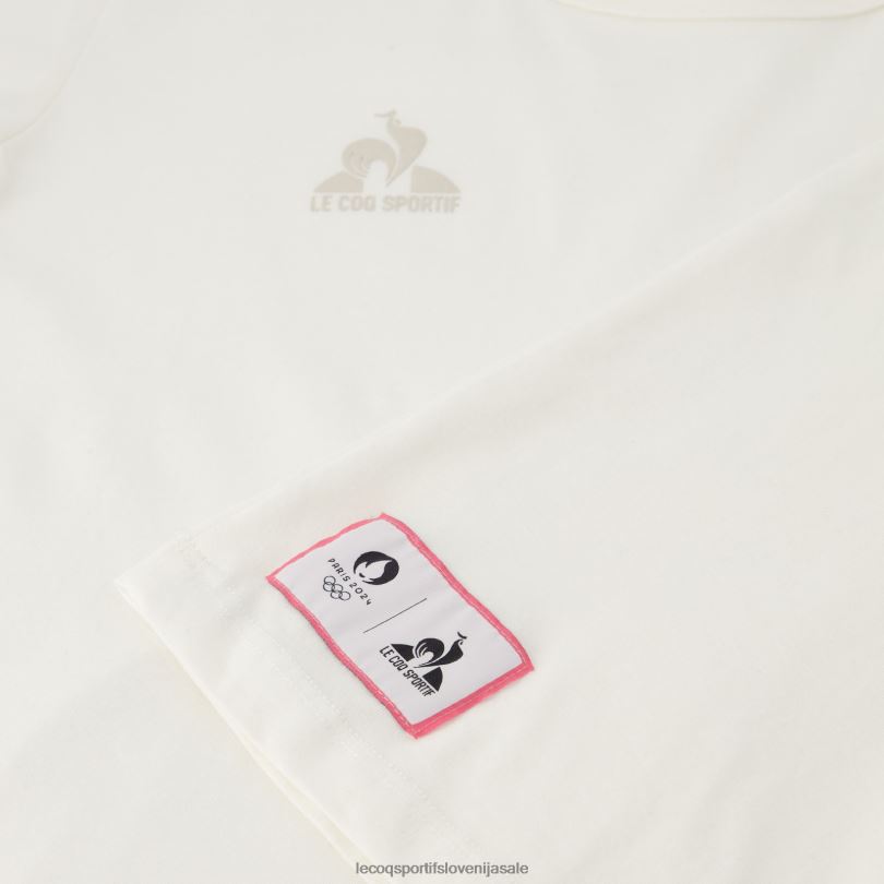 ženske oblačila Le Coq Sportif bela majica 60J4R341
