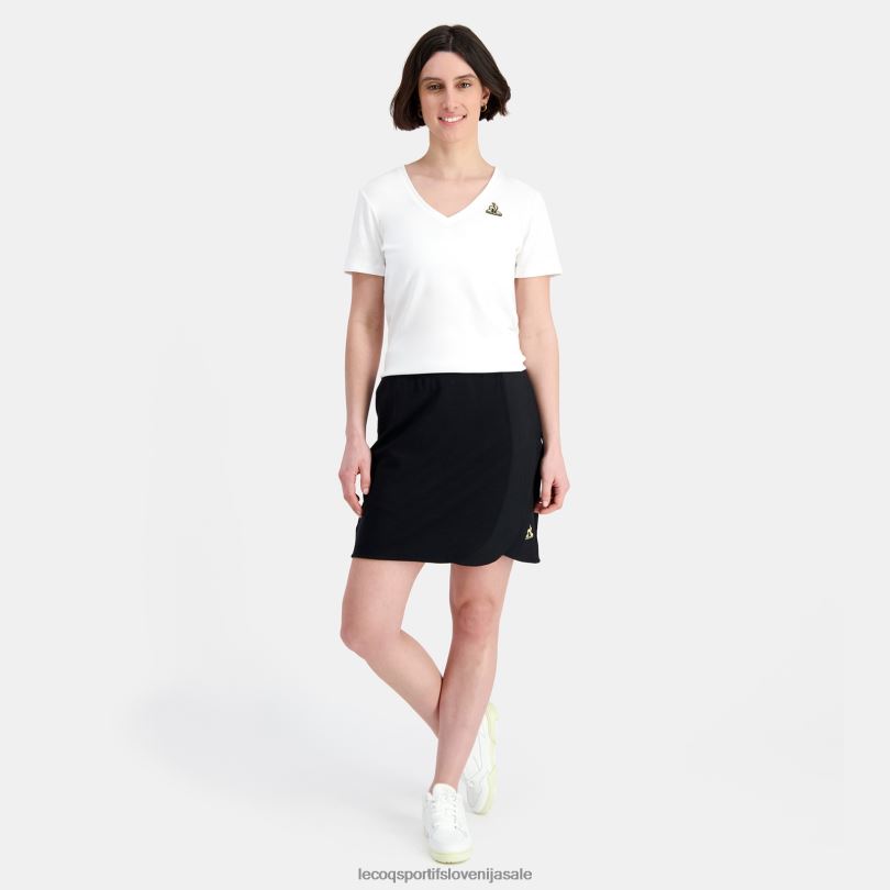 ženske oblačila Le Coq Sportif bela majica 60J4R352