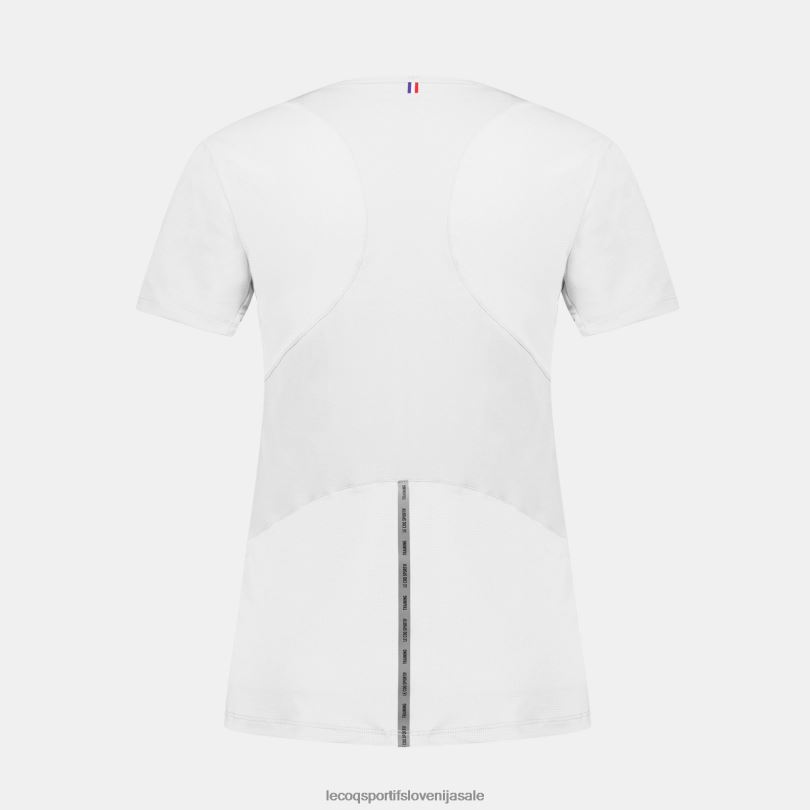 ženske oblačila Le Coq Sportif bela majica 60J4R356