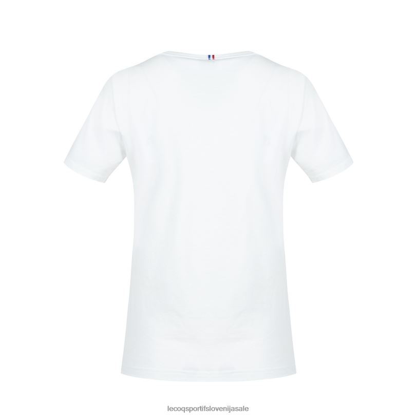 ženske oblačila Le Coq Sportif bela majica 60J4R361