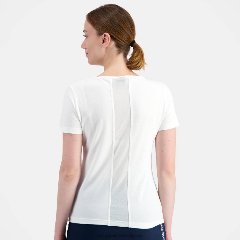 ženske oblačila Le Coq Sportif bela majica 60J4R608